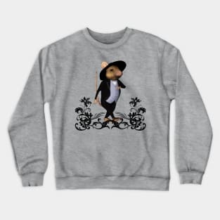 Funny cute mouse Crewneck Sweatshirt